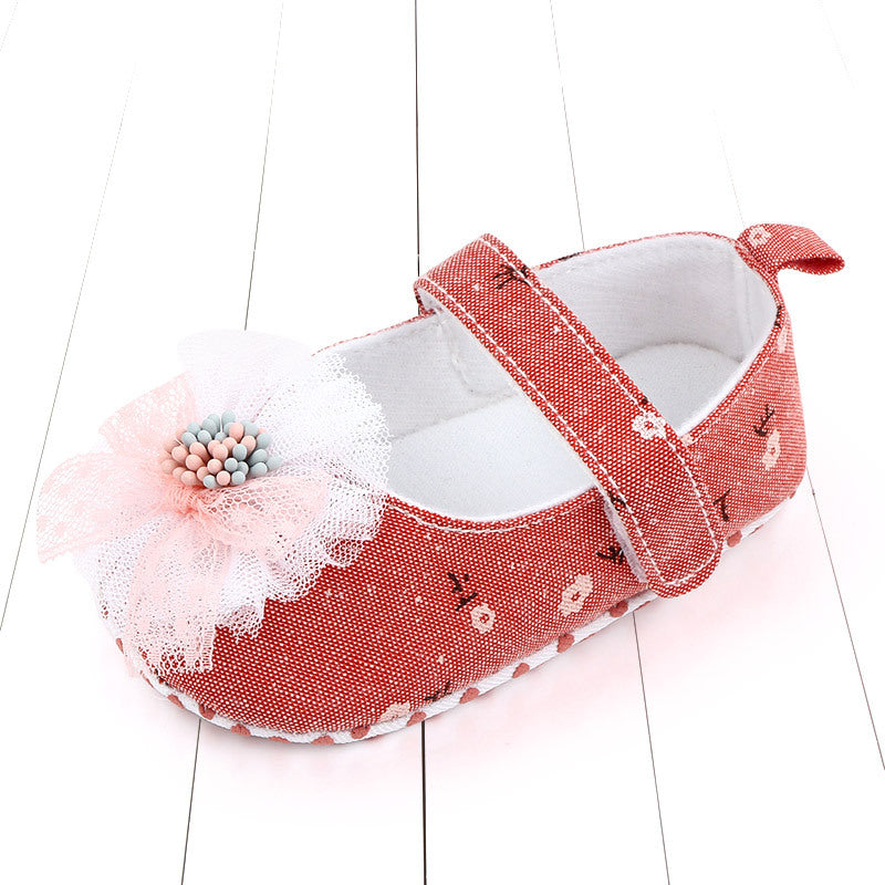 Baby princess shoes baby shoes soft sole