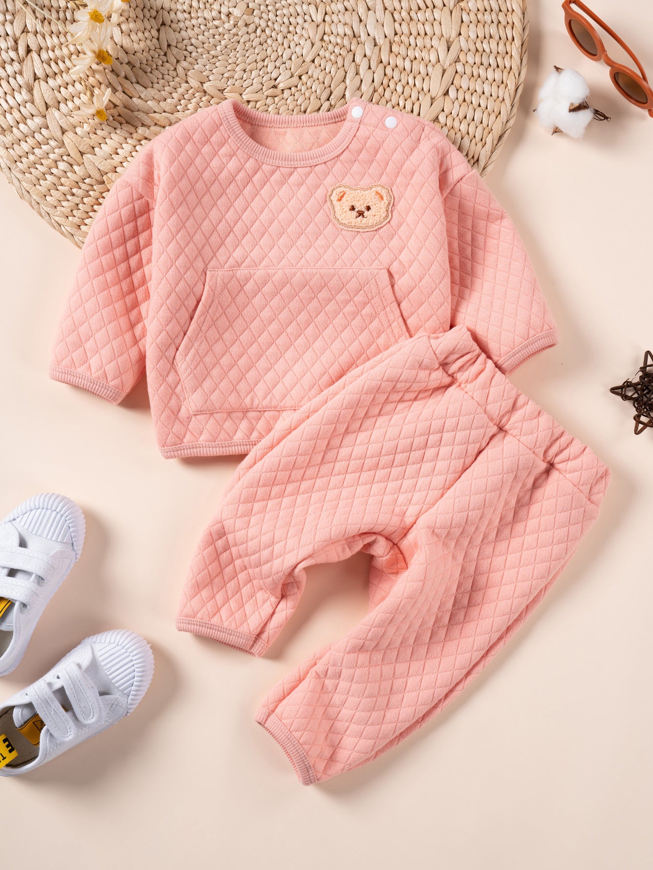 Warm Suit Baby Girl Clothes Thicken Warm