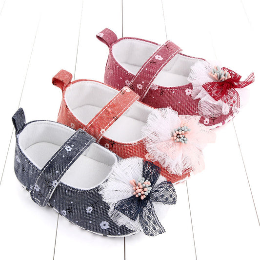 Baby princess shoes baby shoes soft sole