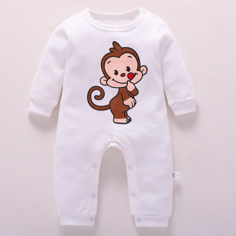 Baby baby clothes wear one piece clothes pure cotton clothes